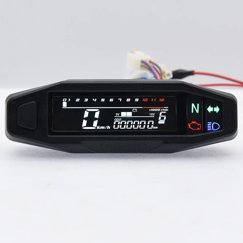 Velocimetro Painel de Instrumentos em Led Digital Universal