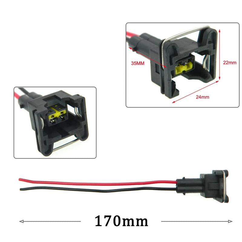 Conector de injetor de combustível, Clips Boost Válvula solenóide