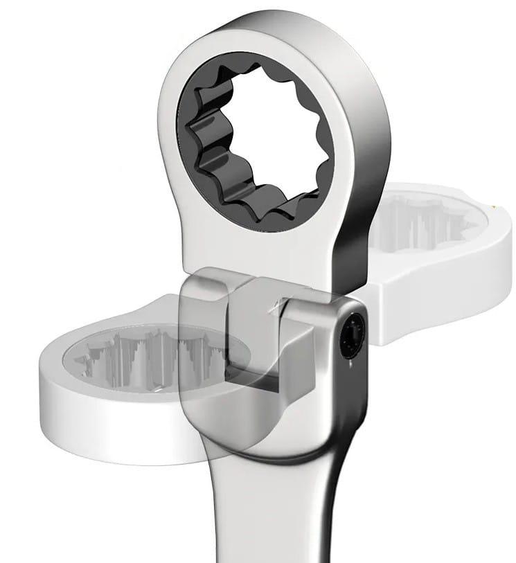 conjunto de chave de catraca de cabeça flexível Profissional