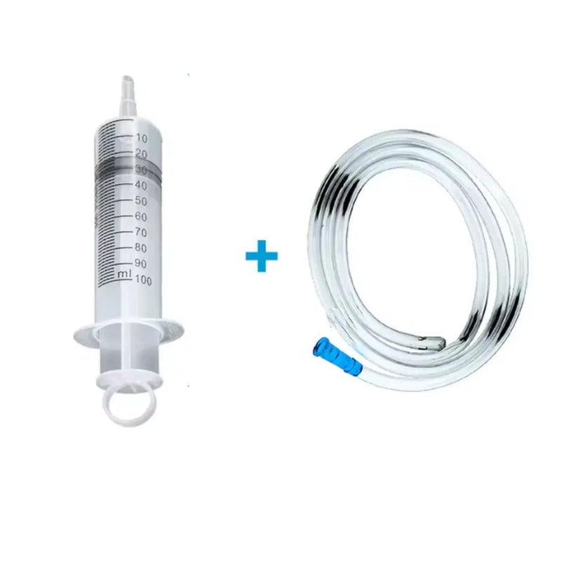 Seringa de 100ml-550ml de grande capacidade com bomba de mangueira multifuncional de 100cm