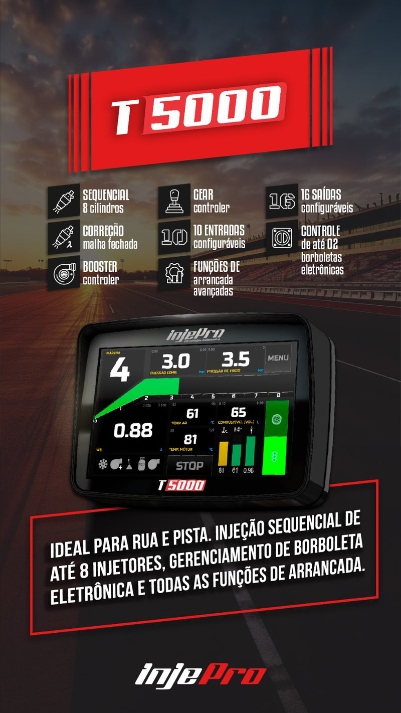 Modulo de Injeçao INJEPRO T5000 Direto da Fabrica.