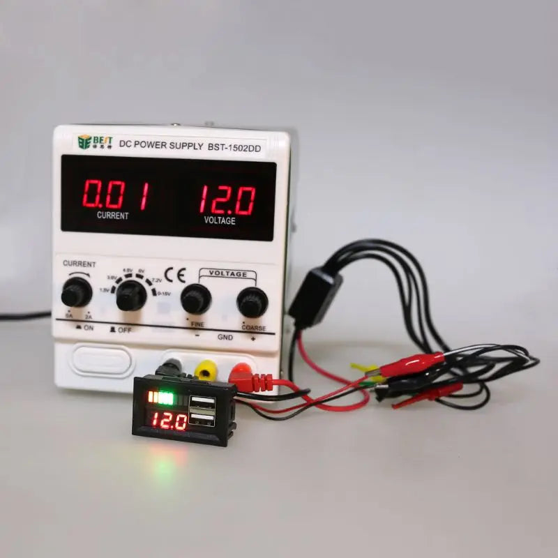 Voltímetro Digital LED DC 12V Automotivo