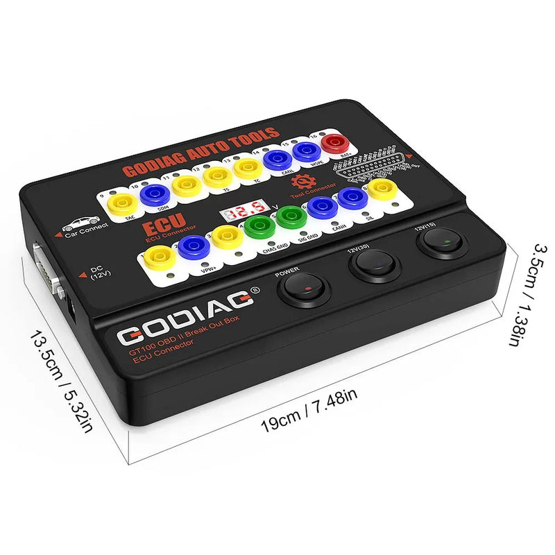 Plataforma de teste para Xhorse VVDI2/ Autel IM608/K518ISE/CGDI Pro OBDII Break Out Box ECU