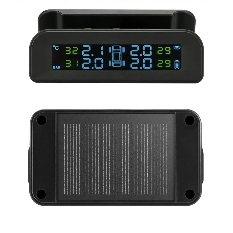 Sistema de Monitoramento de Pressão de Pneu de Carro Energia Solar