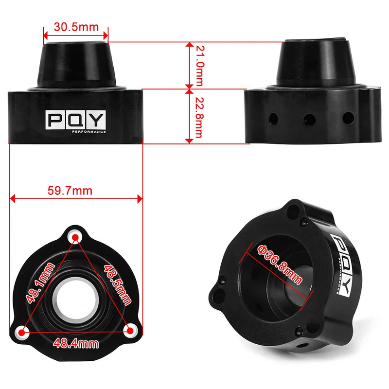 Adaptador de Válvula de Escape Blow Off