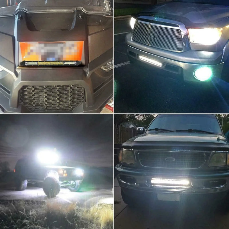 Barra de LED Slim Spot Flood Off Road 12V 24V