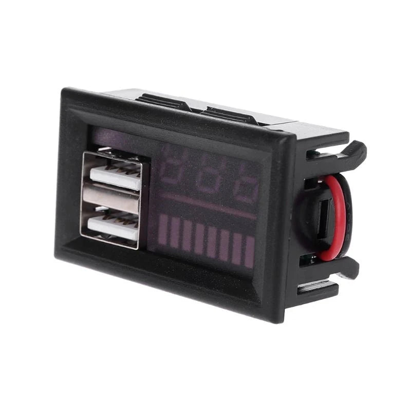 Voltímetro Digital LED DC 12V Automotivo