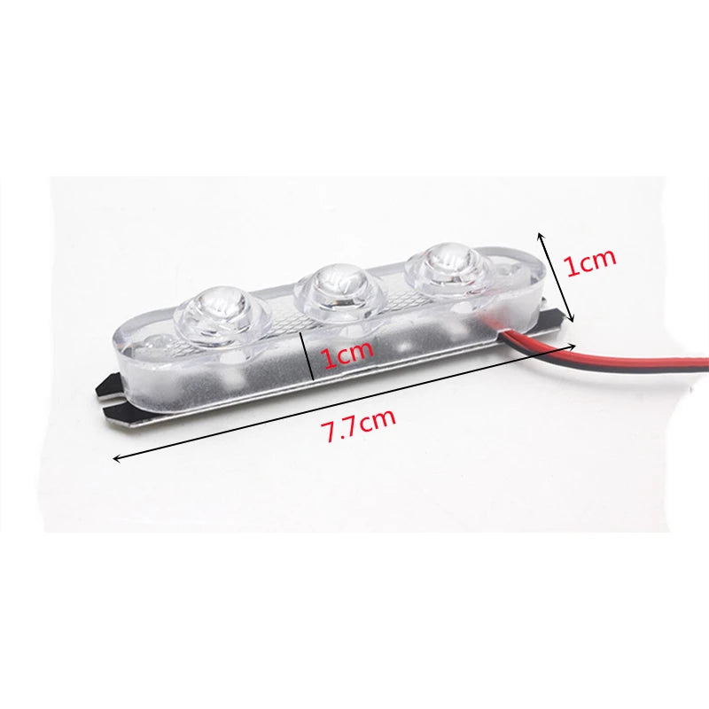 Lâmpadas de Aviso de Segurança de Emergência 12V led 2 Peças