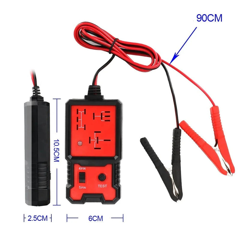 Chave de teste para reles 12v universal
