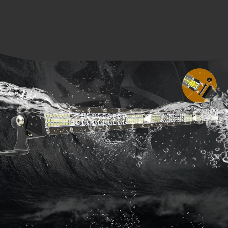 Barra de LED Slim Spot Flood Off Road 12V 24V