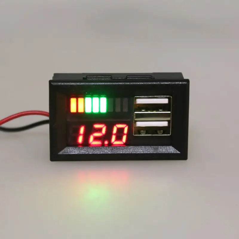 Voltímetro Digital LED DC 12V Automotivo