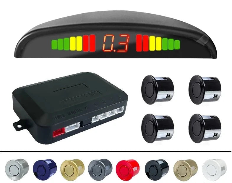 Sensor de estacionamento para carro com kit.