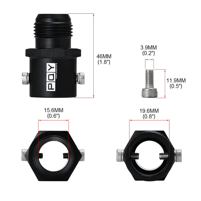 Adaptador de encaixe de Respiro 19 mm AN10