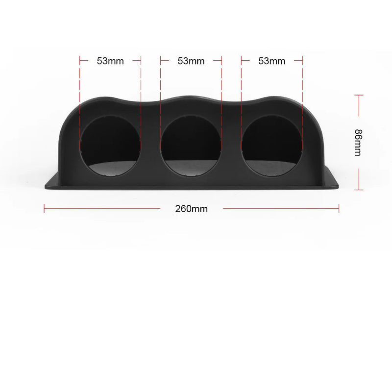 Painel de relogios de Mediçao 52mm Universal