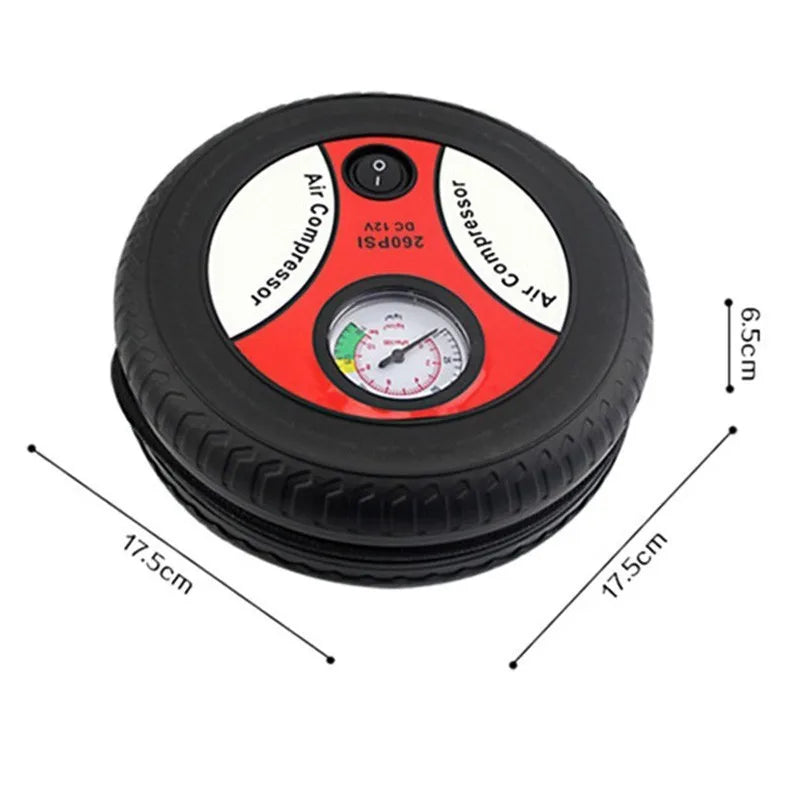 Compressor de ar portátil Roda 12V