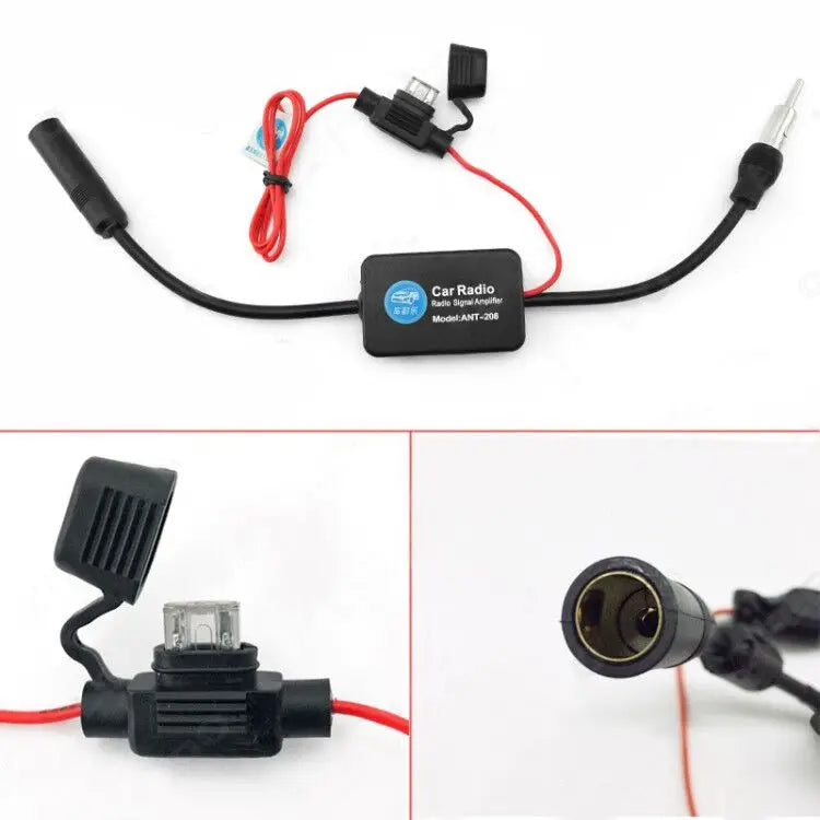 Amplificador de antena de radio maritimo universal