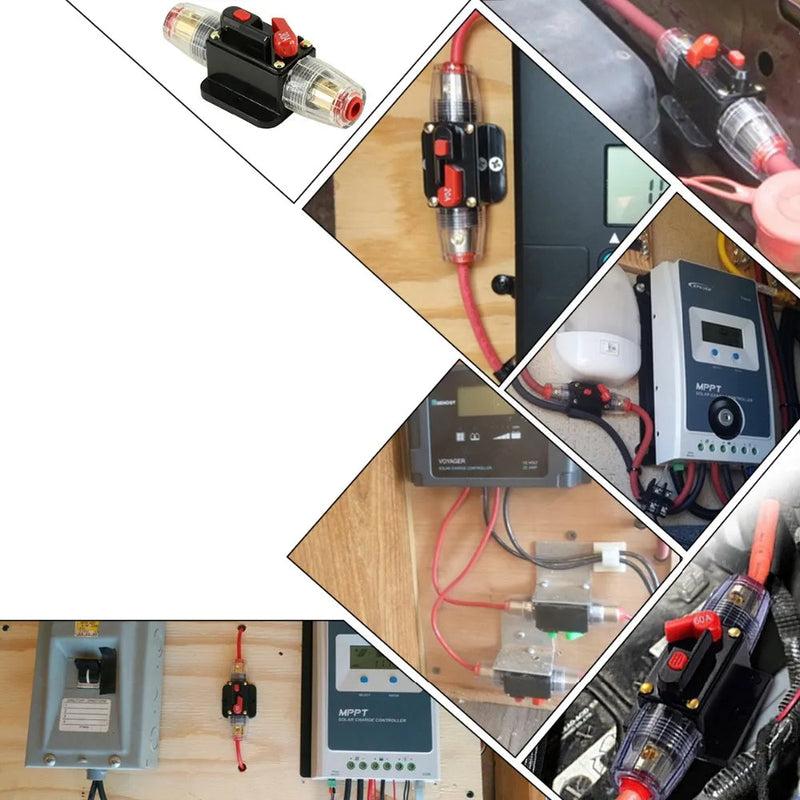 Disjuntor Rearmável Automotivo 150A 125A 100A 80A 60A 50A 40A 30A 20A 12V / 24V