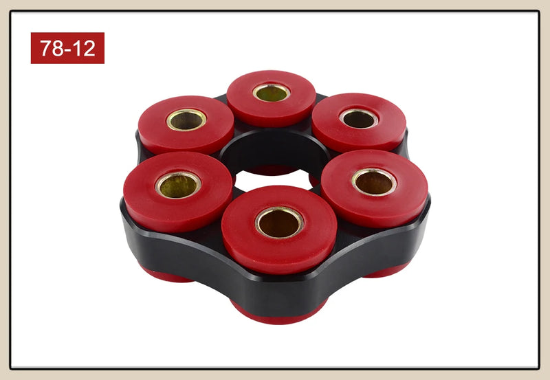 Disco flexível do eixo de transmissão LK=78mm/12mm ou LK=78mm/10mm para BMW E30 E36 E39 E46 JR-FDP01/02