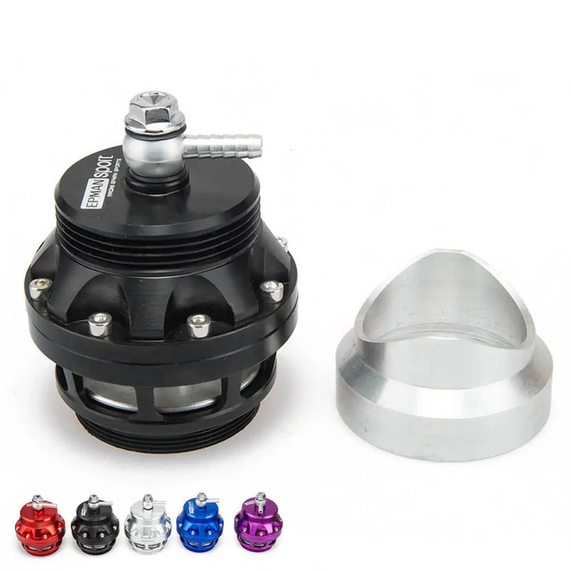 Válvula de escape Blow Off Turbo com Flange de Alumínio Universal