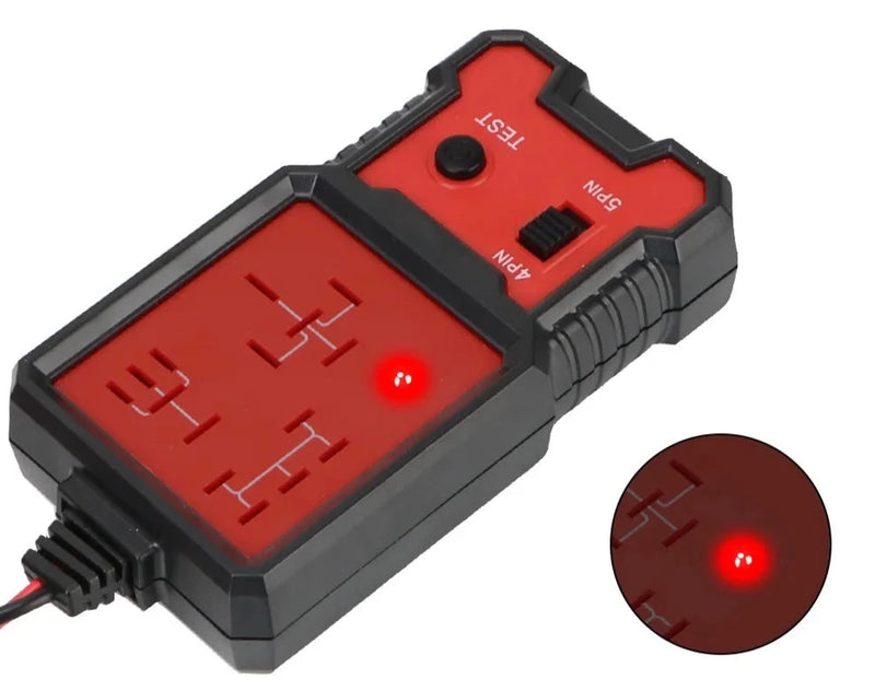 Chave de teste para reles 12v universal