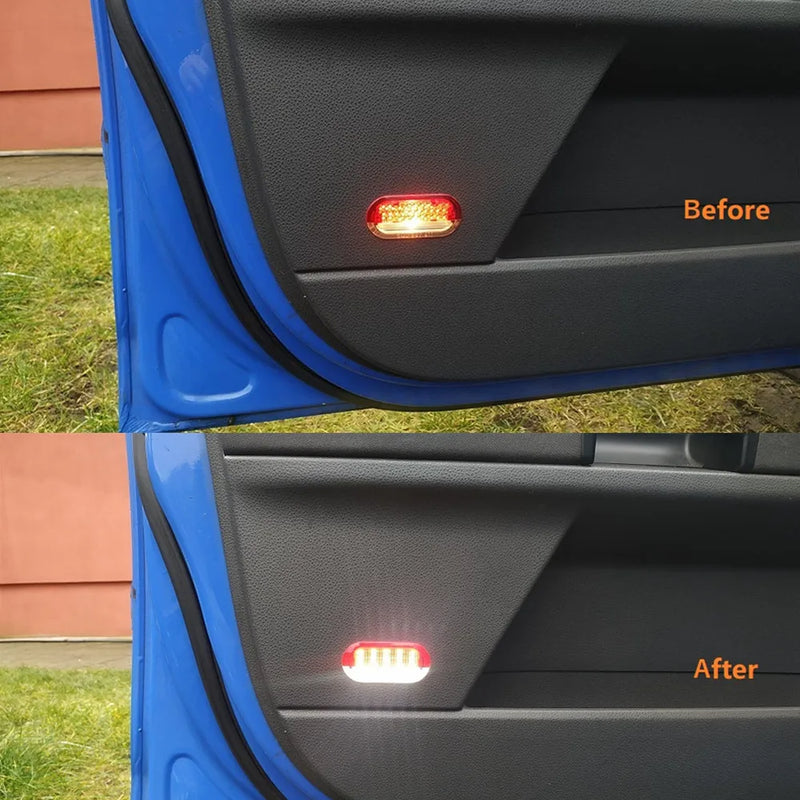 Led Porta Cortesia 2 peças Golf 4 Polo Mk4 Bora