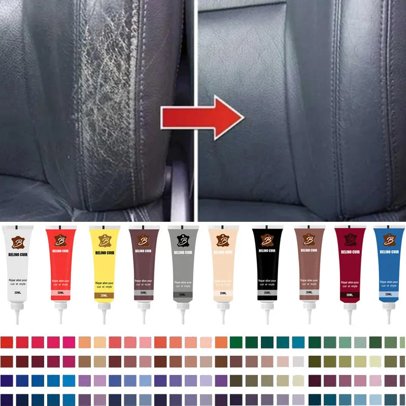 Gel de reparo de couro para assento de carro
