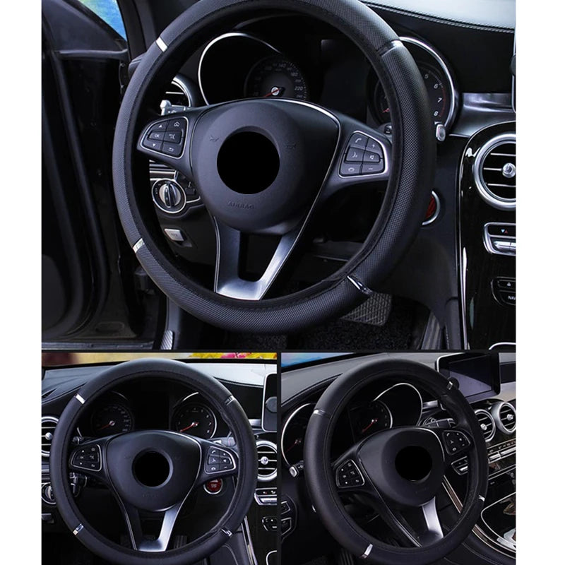 Capa para Volante Antiderrapante Universal de 37-38cm de diametro