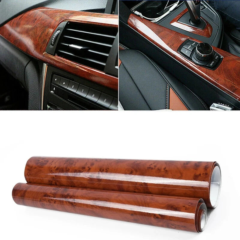 Adesivo de Cor Marrom Brilhante Vivil para Carro Universal