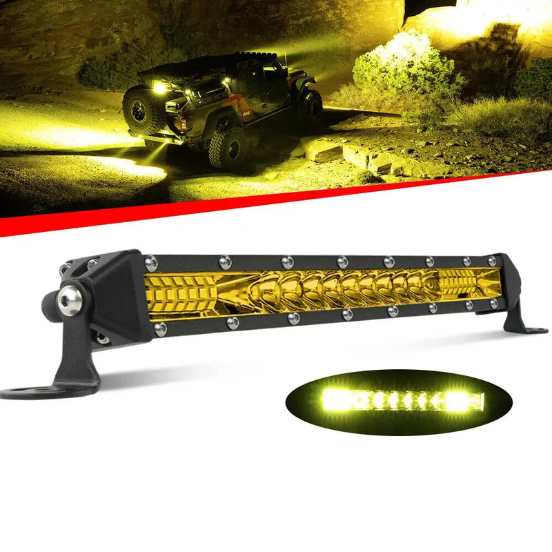 Farol Barra LED Farol 12V 24V super forte top.