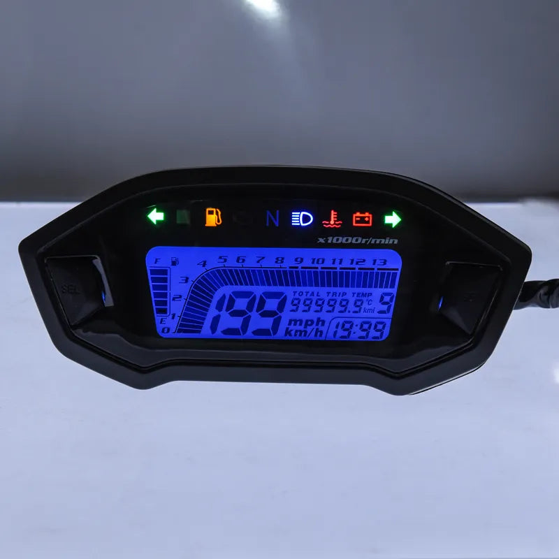 Painel,Velocimetro Digital em Led Eletrônico Universal para Motos e etc...