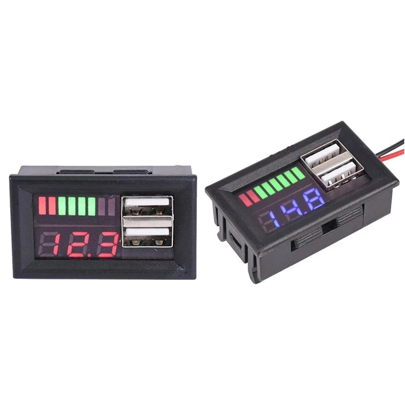 Voltímetro Digital LED DC 12V Automotivo