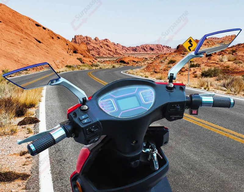 Espelhos retrovisores universais para motocicleta
