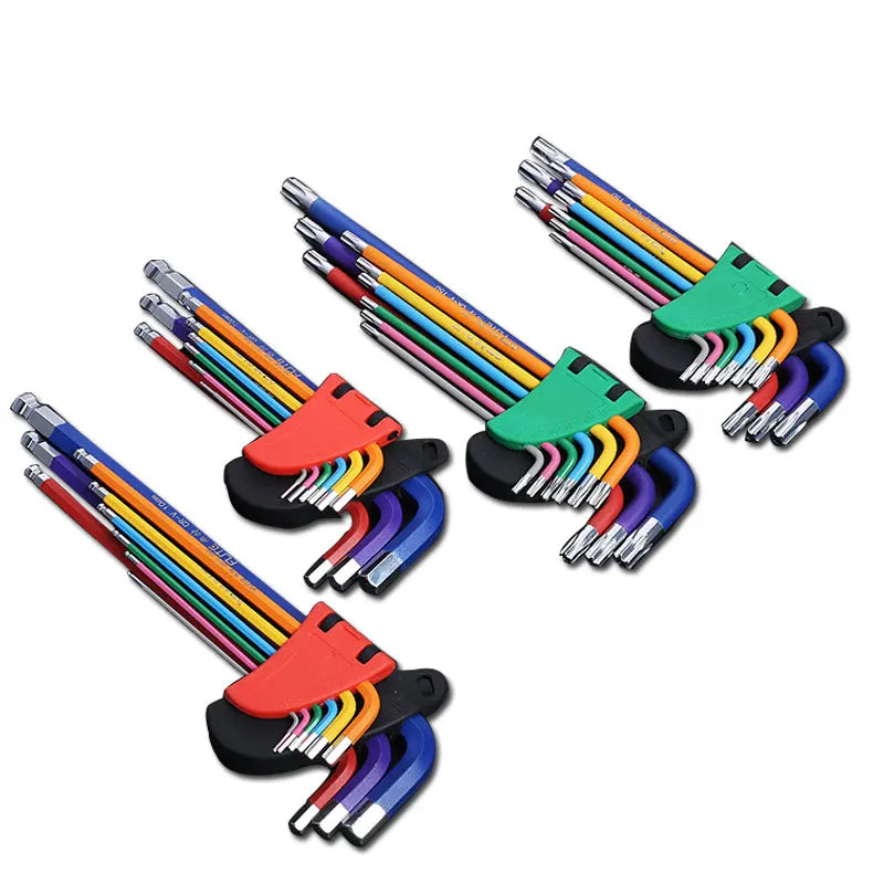 Conjunto de chaves de caixa Torx