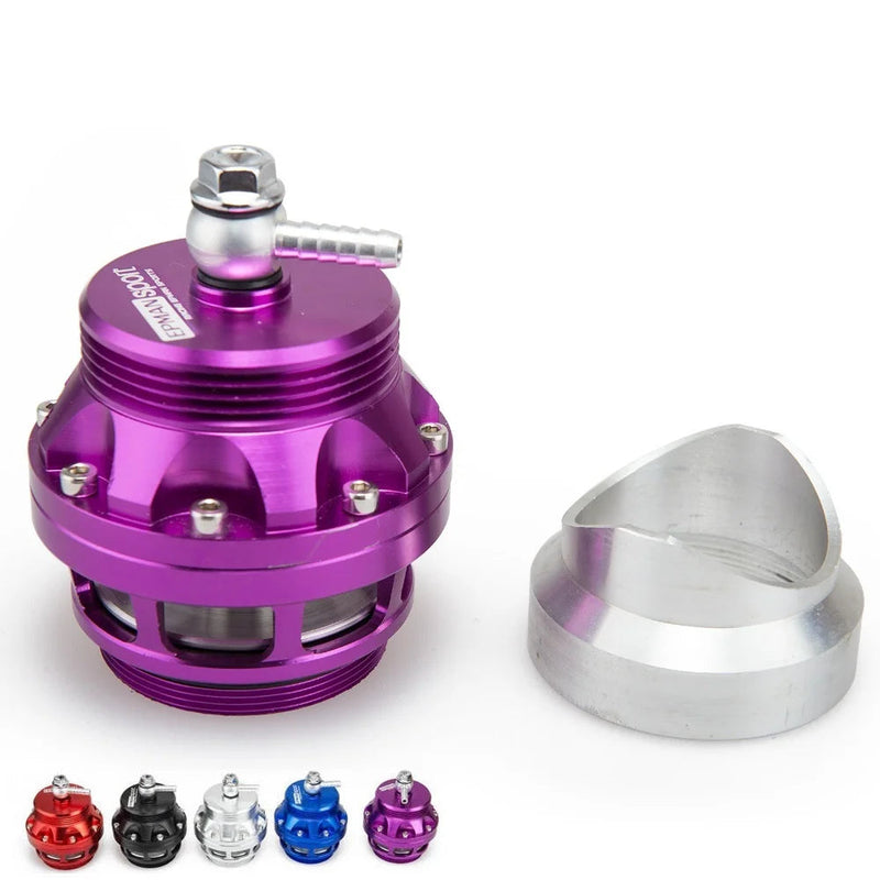 Válvula de escape Blow Off Turbo com Flange de Alumínio Universal