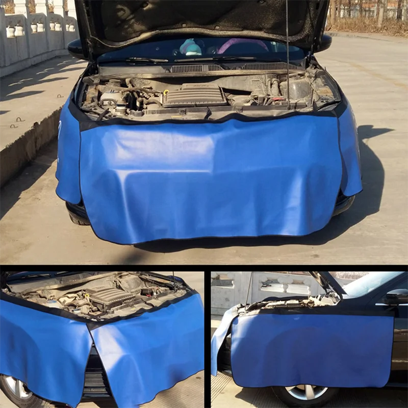 Tapete Auto Reparo  Dobrável Magnetico 3 Peças.