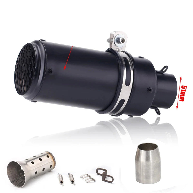 Ponteira de Escapamento Universal DB Killer 51/60mm para z900 R3 R25 MT07 MT09 R1 Z400 Z650