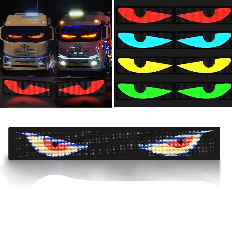 Painel de LED RGB Programável Bluetooth Flexível