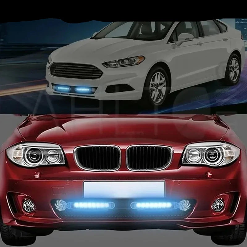 Luzes diurnas de carro LED movidas a vento