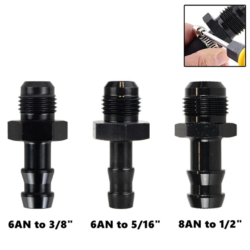 Adaptador de mangueira de alargamento 6AN para 3/8" ou 5/16"