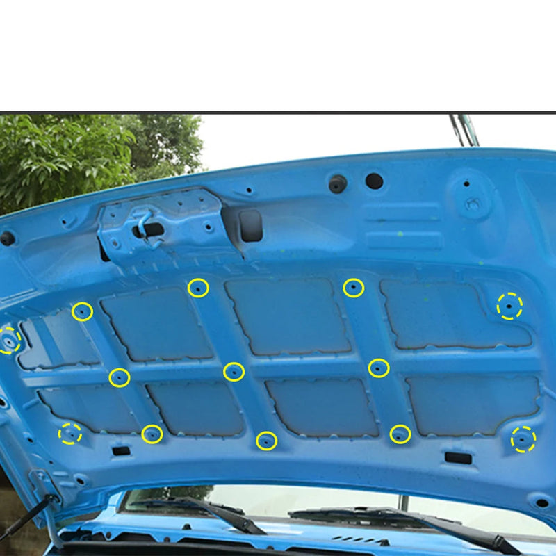Capa de Isolamento Térmico de Algodão para Motor de Carro para Suzuki