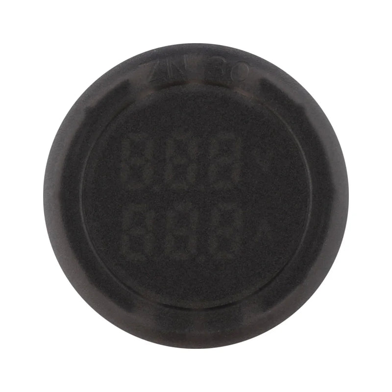 Display Digital Voltímetro Amperímetro Forma Redonda Alta Precisão DC 5V ~ 100V
