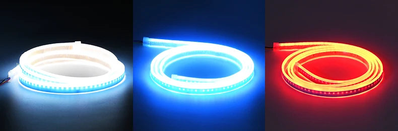 Fita de Luz Decorativa Dinâmica LED para Capô de Carro