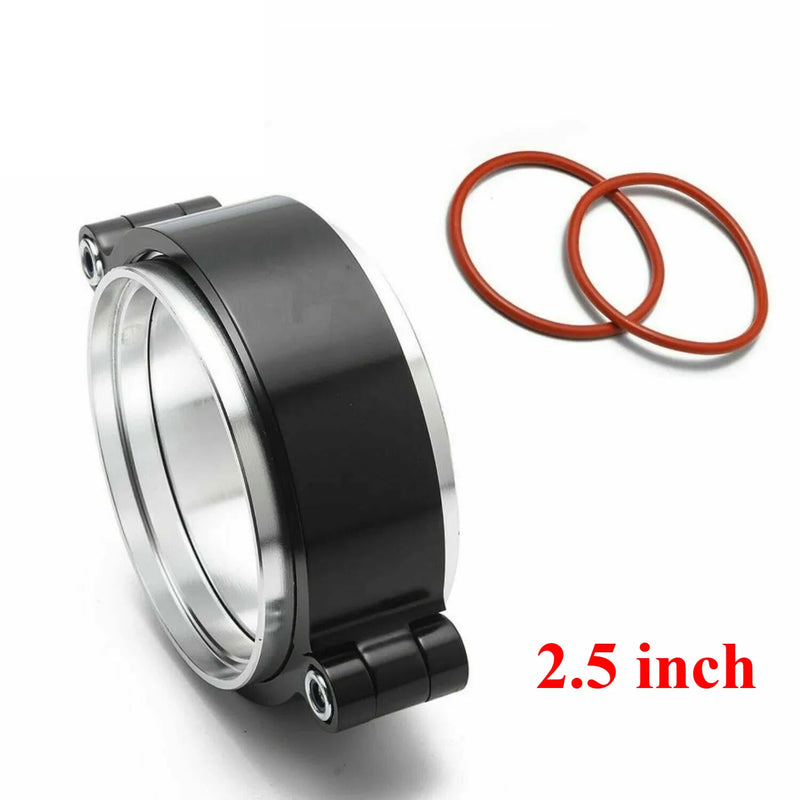 Abraçadeiras Para tubo de admissão Turbo Alumínio Anodizado com kit de Flange