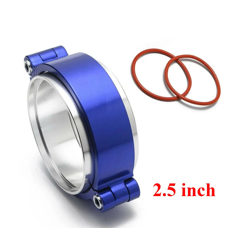 Abraçadeiras Para tubo de admissão Turbo Alumínio Anodizado com kit de Flange