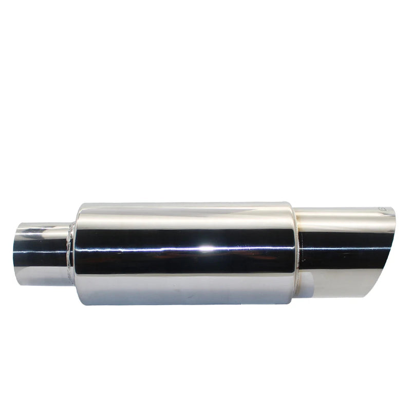 Silenciador de Tubo de Escape de Carro Universal de Aço Inoxidável Curto