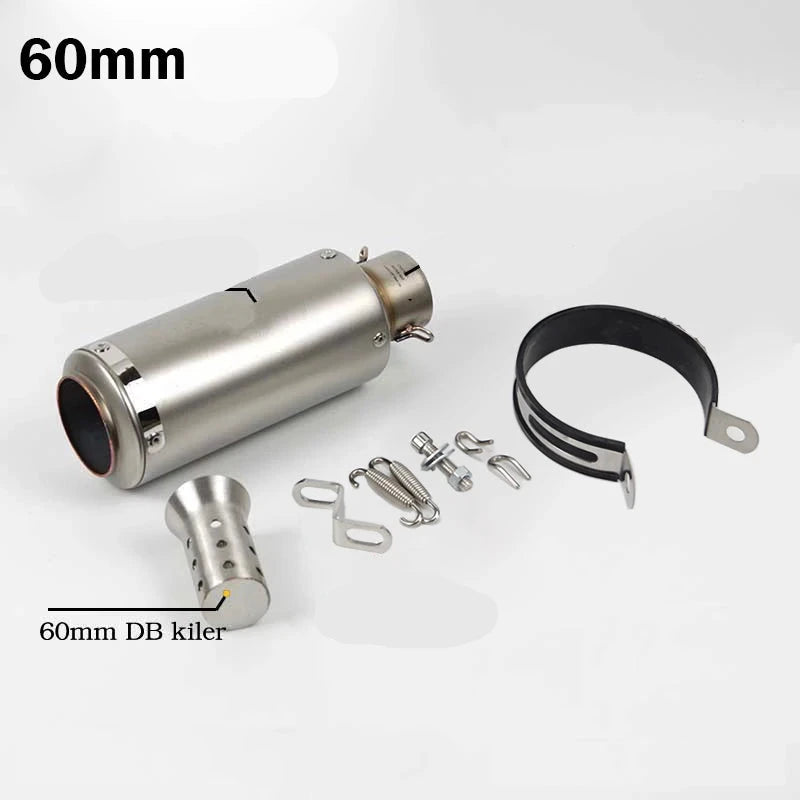 Ponteira Moto Universal 51mm 60mm para Honda Yamaha Suzuki Kawasaki