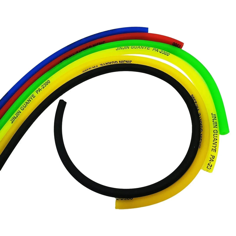 Mangueira de Oleo e Combustível para Motocicleta Amarelo Verde Vermelho Azul