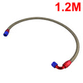 Mangueira de Pressao de Óleo em Aço Inoxidável Brained Oil Hose Line