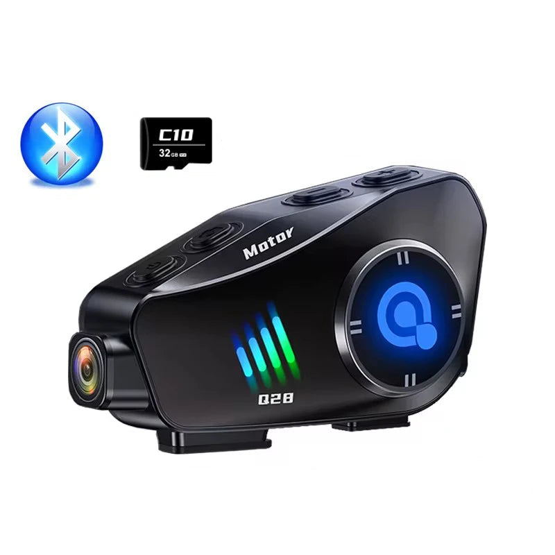 Gravador de capacete com Bluetooth e Wifi á Prova D´Água