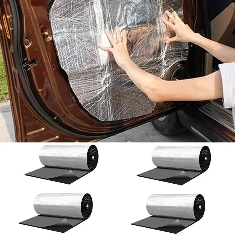 Tapete de Isolamento Acústico para Carro, Autoadesivo